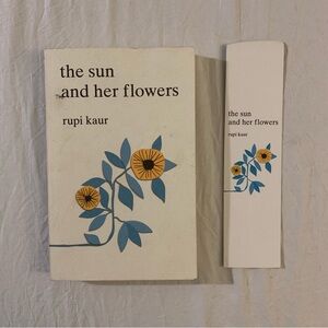 The Sun and Her Flowers Book and Bookmark Set